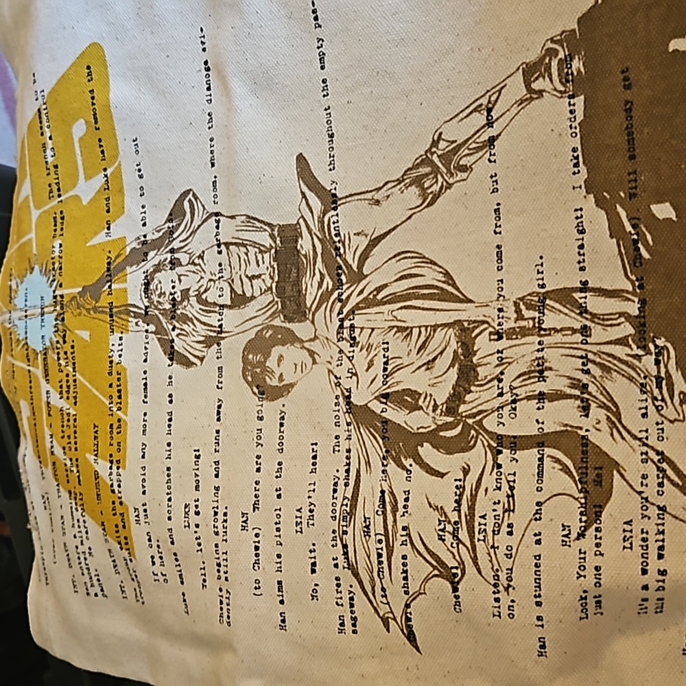 Star Wars Collectable Canvas Shoulder Bag.